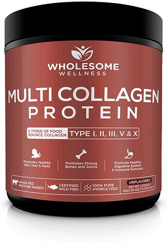 Multi Collagen Protein Powder Hydrolyzed (Type I II III V X)