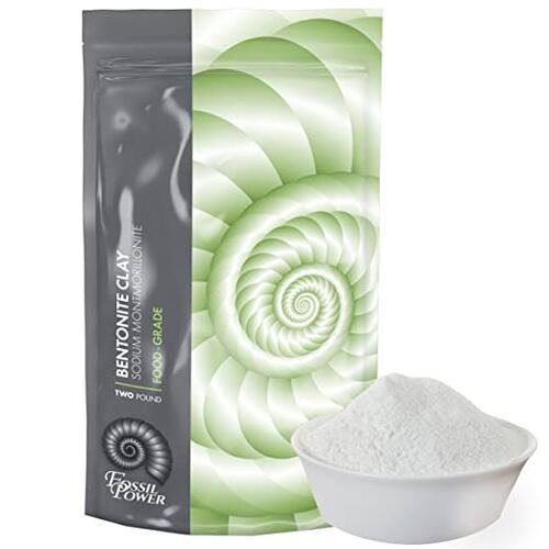 Bentonite Clay Food Grade Powder - 2 LB Pure Natural Powder
