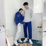 情侣卫衣套装宽松卫衣卫裤两件套男女套装815-C907卫衣P60卫裤P60，男装休闲裤，星座716A-1（原星座815）