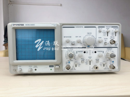 超值耐用二手示波器 20M/30M双踪模拟示波器 GOS620/GOS6051