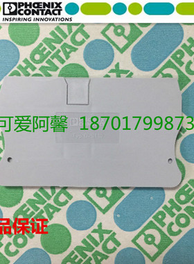 3036644 德国原装正品菲尼克斯电气现货店端板 D-ST 10