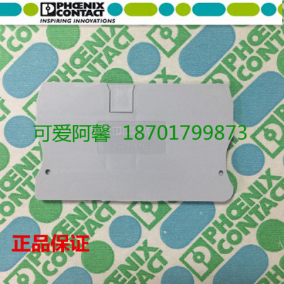 3036644 德国原装正品菲尼克斯电气现货店端板 D-ST 10