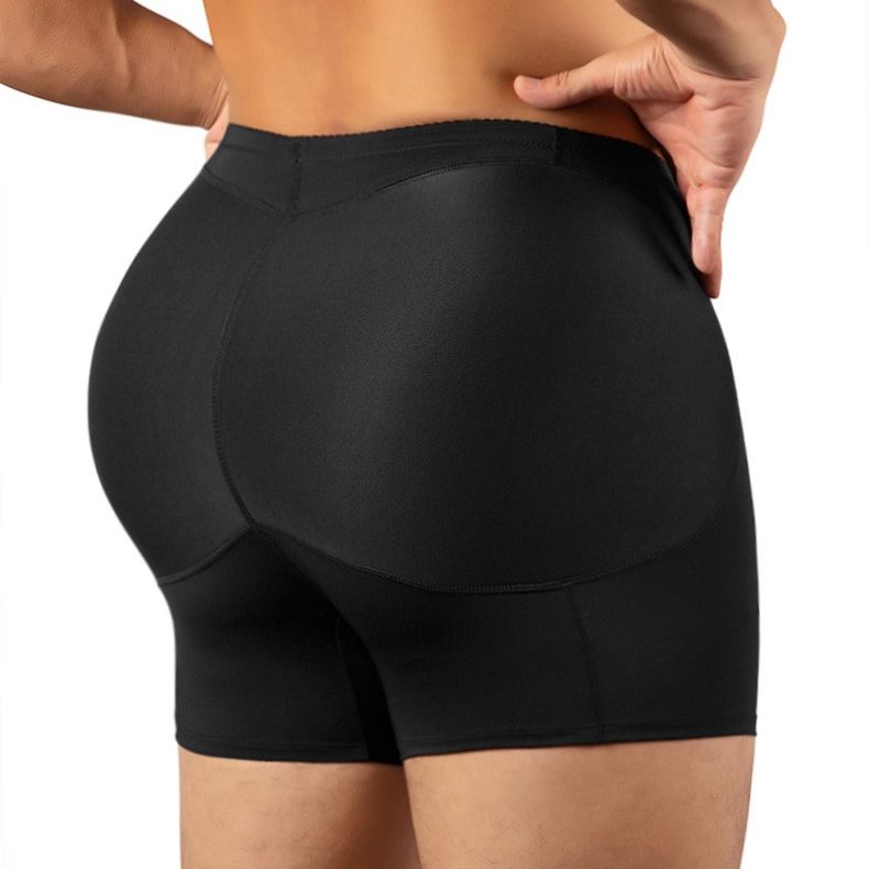 2CM厚固定一体无痕男士丰臀丰胯裤假屁股
