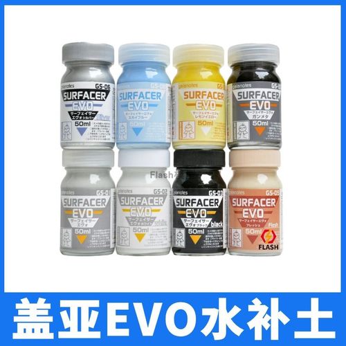 模型GAIA盖亚evo水补土喷漆专用