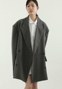 韩国代购22F/W oversize daddy jacket (unisex) 宽松西服夹克
