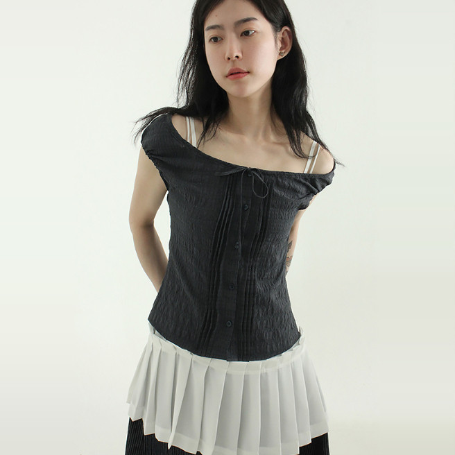 offshouldercheckblouse