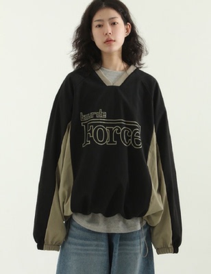 宽松paperprinted卫衣韩国代购