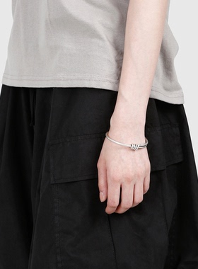 韩国金属手镯男女同款