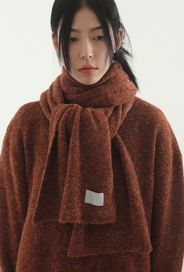 waveknitmuffler围巾