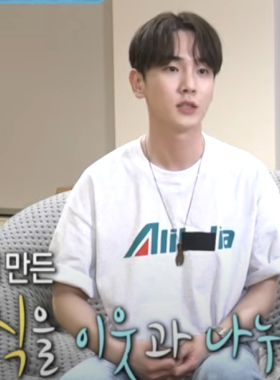韩国代购 SHINEE KEY同款 字母印花T恤短袖