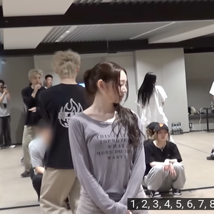 李荣书youngseo同款韩代 boat neck printed tee 字母风船领长袖