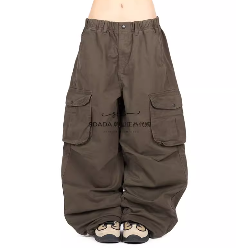 韩国代购25F/W PEANUT CARGO PANTS 设计师工装裤 UNISEX