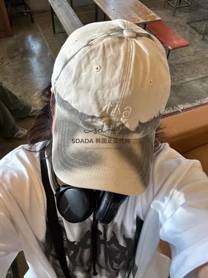 街头喷漆帽子韩国代购