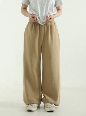 韩国代购22F/W standard wide jogger banding pants宽松棉质卫裤