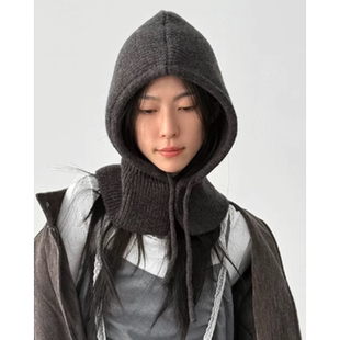 25F balaclava golgi 针织巴拉克拉巴帽 button 韩国代购