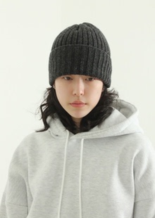 22F beanie golgi 针织毛线筒帽 wool 韩国代购