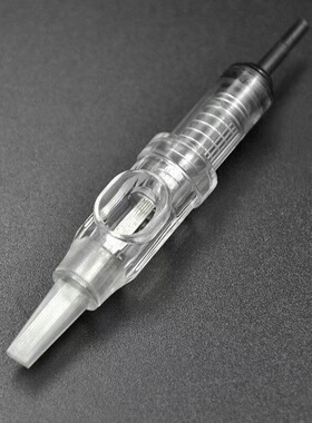 纹绣黑杆一体针头内扣卡口顿针