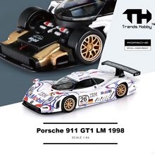 Trends Hobby TH保时捷911GT1勒芒冠军卡宴1/64汽车模型