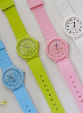 卡西欧CASIO简约休闲运动中性学生指针手表LQ-24B-7B