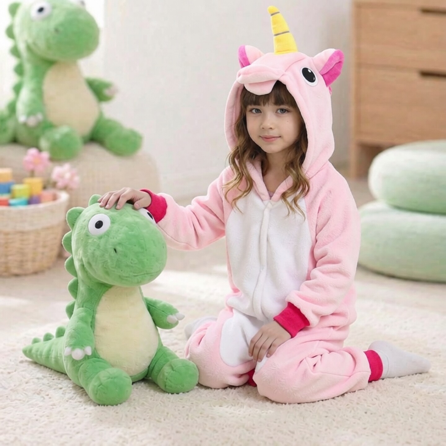 女宝宝小马奔腾可爱舞蹈服天马演出服幼儿园舞台剧角色装扮亲子装