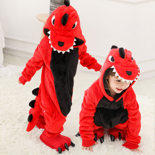 恐龙衣服女童cos服儿童化妆舞会服装幼儿园角色扮演动物装扮亲子5