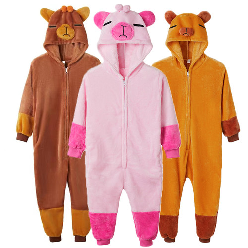 5万圣节搞怪衣服儿童卡皮巴拉COS