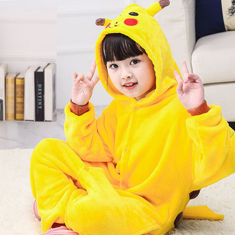 圣诞节儿童服装睡衣派对皮卡丘cos服可爱动漫角色扮演幼儿园舞会5
