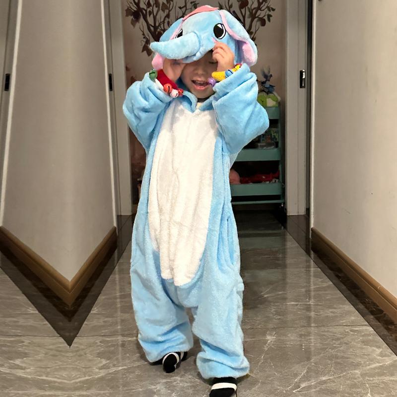 大象演出服儿童小象衣服男童加绒