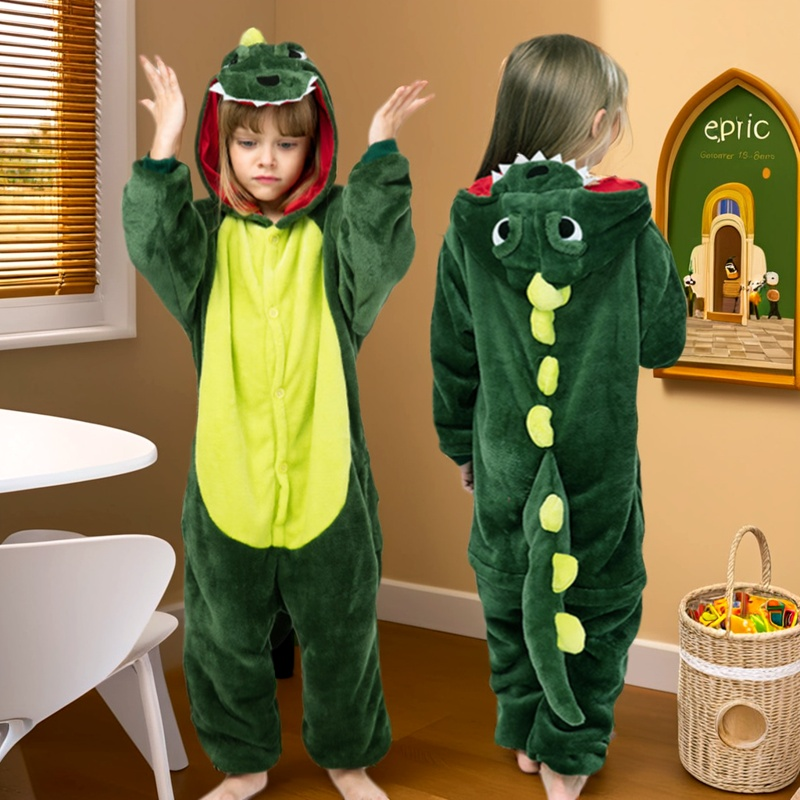 圣诞派对恐龙睡衣亲子装幼儿园运动会动物搞笑装扮话剧舞台服元旦