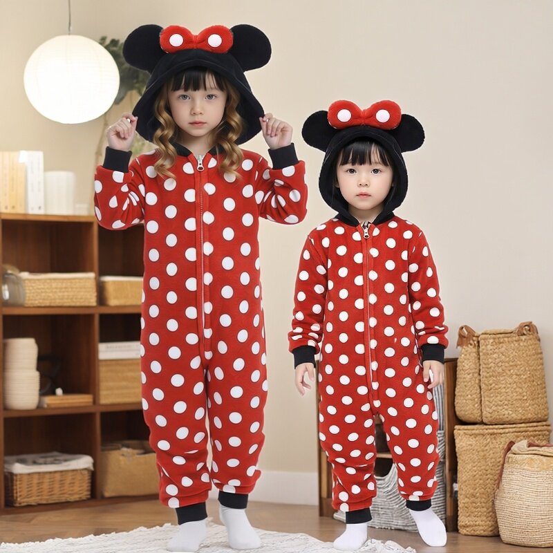 万圣节衣服女童米妮人偶服装cos7