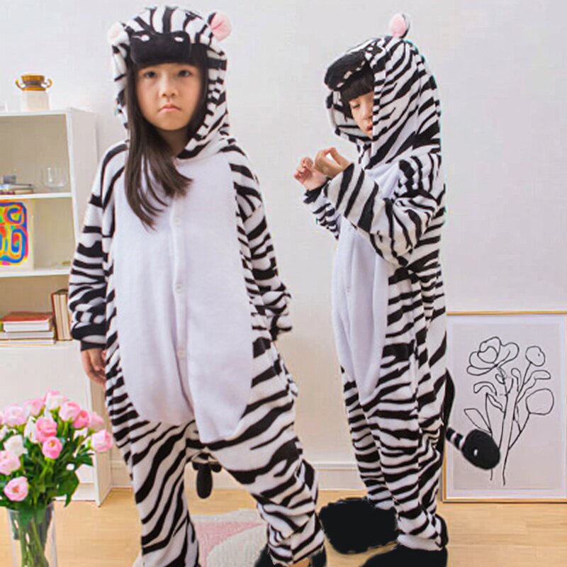 幼儿园斑马演出服儿童动物服装冬