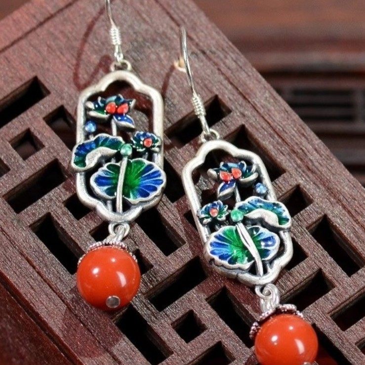 国风耳坠,饰品/流行首饰/时尚饰品新,银饰耳饰,淘宝优惠券,粉丝福利购,淘宝优惠卷