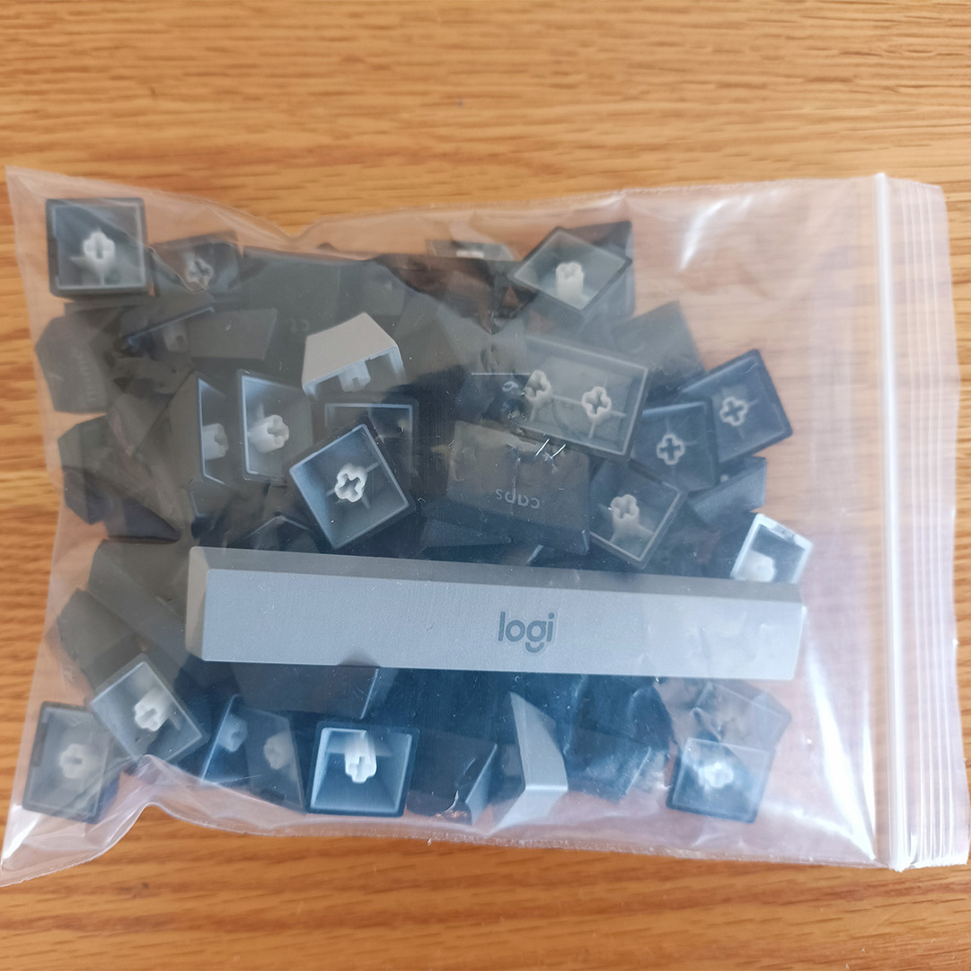 罗技k98m黑色键盘帽一套