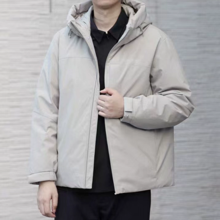 波家25新款羽绒服男时尚休闲科技轻量运动户外保暖连帽B250245263