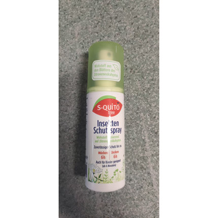 德国DM S-quito free植物舒缓户外儿童防蚊虫喷雾液驱蚊水100ml