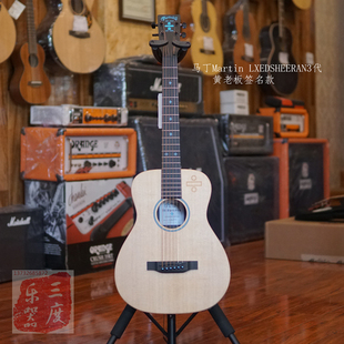 三度乐器马丁Martin 旅行电箱小吉他 LXEDSHEERAN3代黄老板签名款
