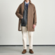 PLUS BEAMS 哈里斯粗花呢风衣外套 现货日本 Tweed男款 Harris