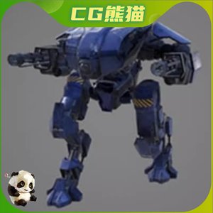 UE4虚幻5 Pilotable Mech- Enforcer X-3可驾驶机甲执行者