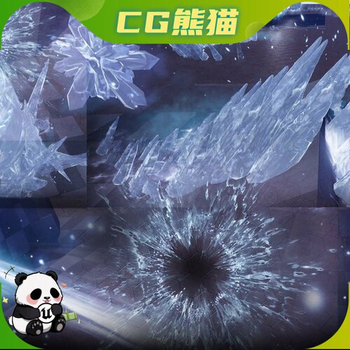 UE5虚幻5 Collection Of Winter VFX 冰魔法攻击特效