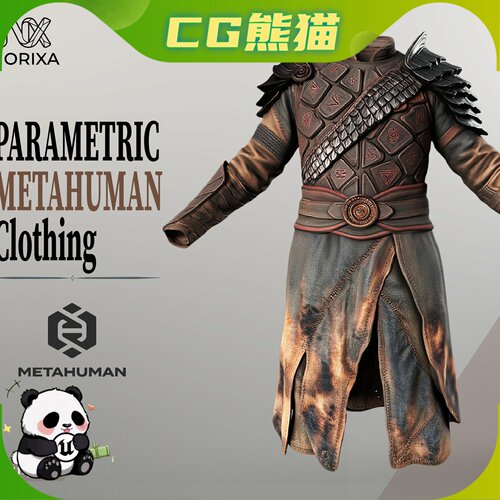 UE5.6-6.8 Medieval Parametric Metahuman Resizable Armor 03