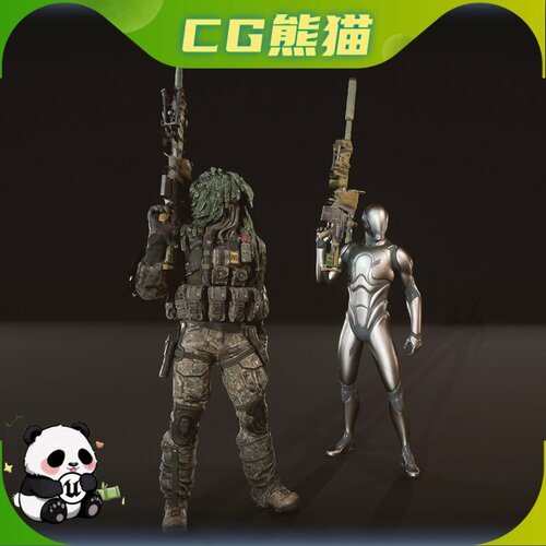 UE5虚幻4 Sniper TPS Animations 狙击手第三人称射击