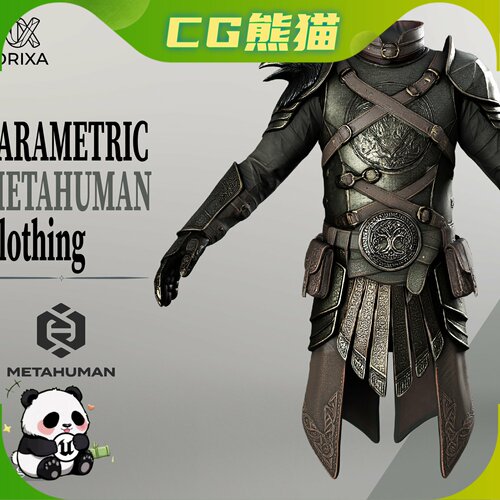 UE5.6-5.8 Medieval Parametric Metahuman Resizable Armor 03