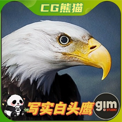 Unity3D Animalia - Bald and Golden Eagle 白头鹰模型带动画