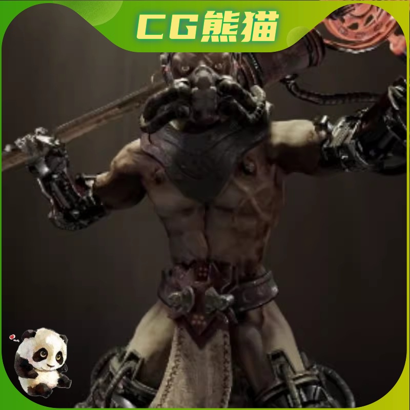 UE4虚幻5 Sci-Fi Undead 科幻活死人亡灵人物角色模型