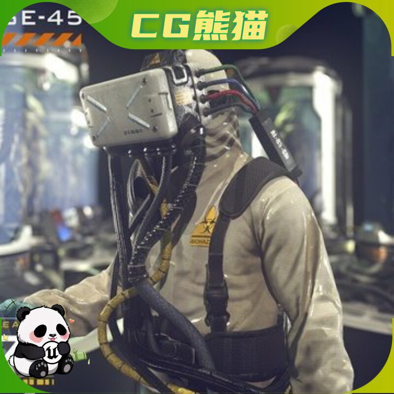 UE5虚幻5 Monster In Capsule 科幻胶囊怪兽角色模型 乐器咨询