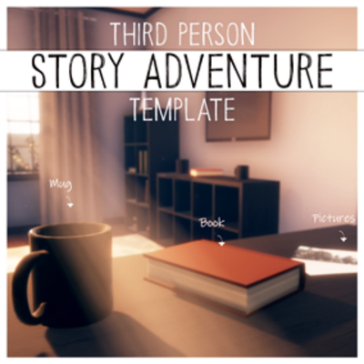 UE4虚幻5 Third Person Story Adventure Template 冒险游戏模板