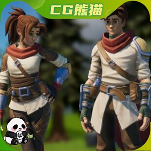 UE5虚幻5.4-5.7 Stylized Fantasy Characters 风格化的奇幻角色