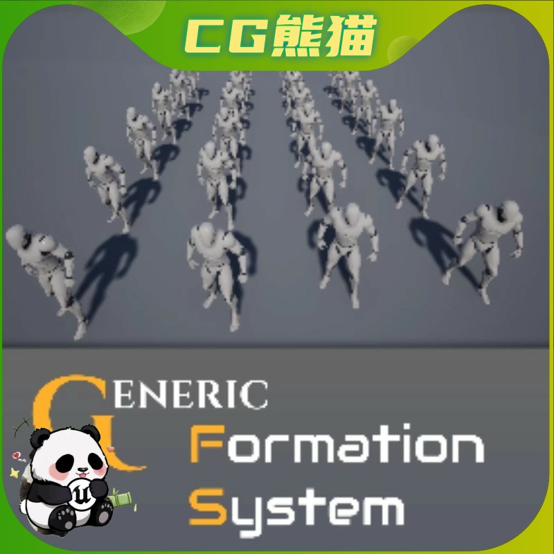 UE5虚幻4.27-5.7 Generic Formation System 通用信息系统插件