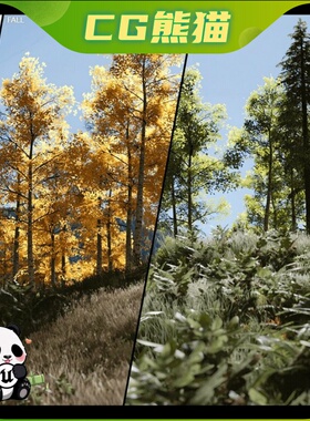 UE5虚幻5 PLE - Procedural Landscape Ecosystem 程序化景观生态