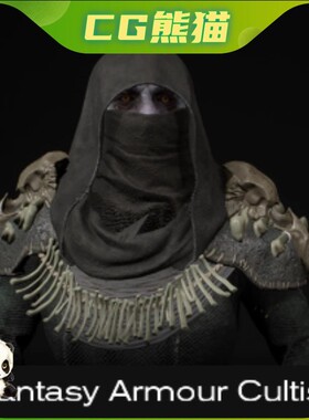 UE5虚幻5 Cultist Warlock Metahuman 中世纪幻想法师巫师人物
